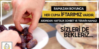 RAMAZAN BOYUNCA HER CUMA İFTAR 01