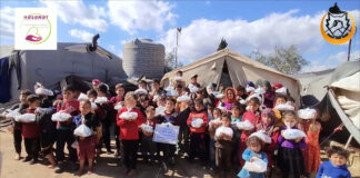 Idlib Teki Yetimlerimize Iftariyelik Yemek Dagitimi