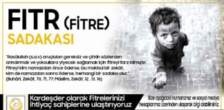 Kardesligimiz Fitre Ile Bereketlensin