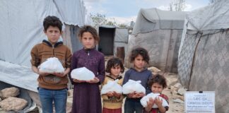 Idlib In Yetimlerine Iftariyelik Yemek Dagitimi